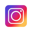 the instagram logo on a white background